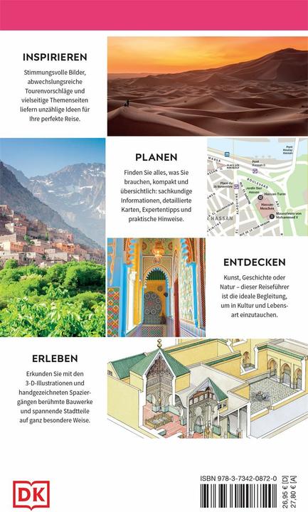 Produktbild DK Vis a Vis Marokko (Deutsch, DK Verlag Reise, 2025)