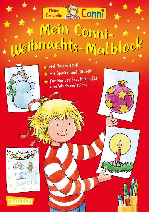 Produktbild Conni Weihnachts-Malblock