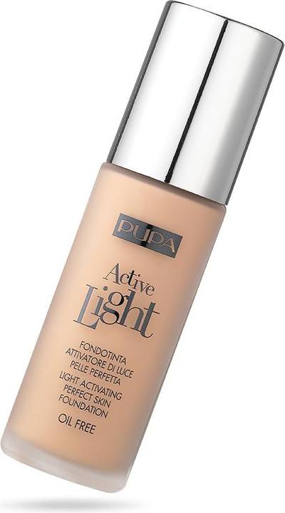 Actual product image Pupa Milano Active Light Fondotinta Attivatore di Luce 021 Warm Beige 30ml (021 Warm Beige)
