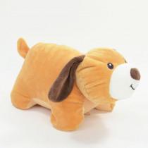 Produktbild Kögler 2-in-1 Nackenkissen Plüschfigur "Hund" (39 cm)