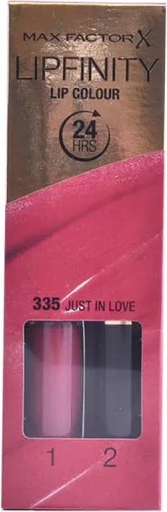 Actual product image Max Factor Lipfinity 24HRS (335 Just In Love)