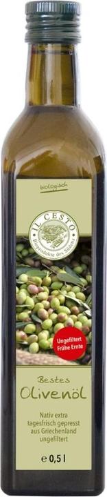 Produktbild Il Cesto Olivenöl nativ extra, unfiltriert, naturtrüb (500 ml)