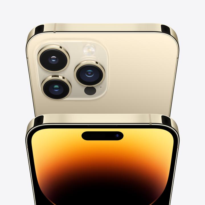Image du produit Apple iPhone 14 Pro Max (256 Go, Or, 6.70", SIM + eSIM, 48 Mpx, 5G)