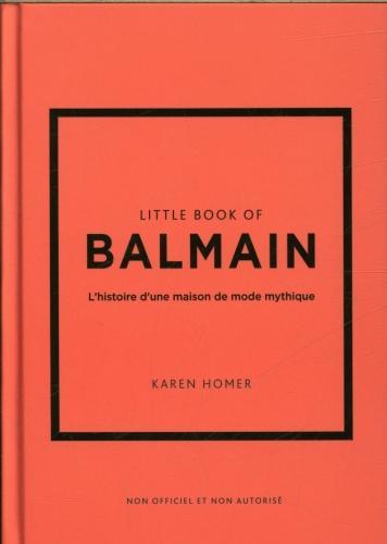 Immagine prodotto Petit livre de Balmain (Francese, Homer Karen, 2024)