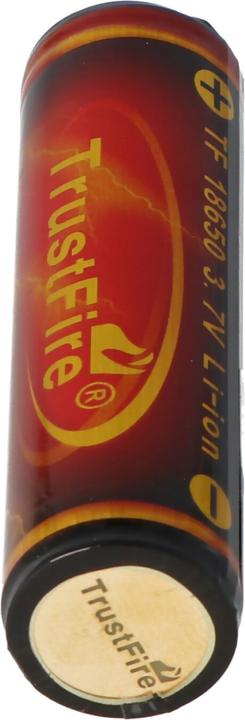 Actual product image Trustfire Akku 18650 3000mAh geschützt (Flame) (1 pcs., 18650, 3000 mAh)