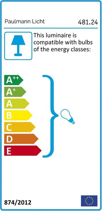 Energie-Label Pauleen Gleaming Gold (E27, 0 lm)