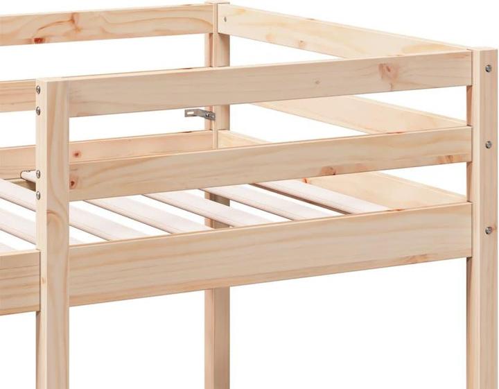 Produktbild VidaXL Hochbett mit Schreibtisch & Stühlen (90 x 190 cm)