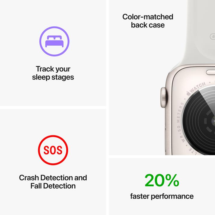Image du produit Apple Watch SE 2022 (44 mm, 4G)