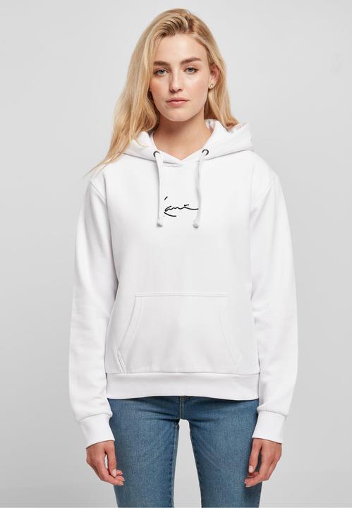Actual product image Karl Kani Kkwq32004wht Small Signature Hoody Wht (XL)