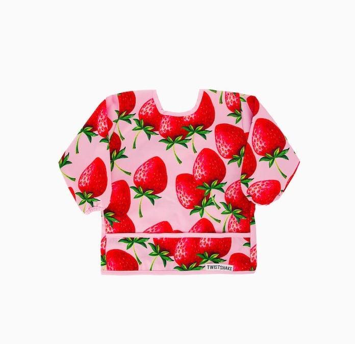 Image du produit Twistshake bavoir à manches fraises (6 mois)