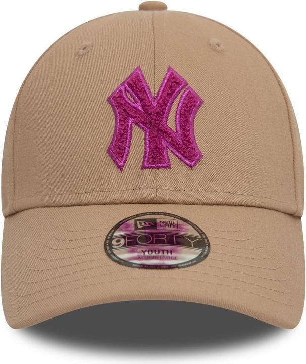 Produktbild New Era 9Forty Kinder Cap - Boucle New York Yankees Khaki (54, 55, 56)