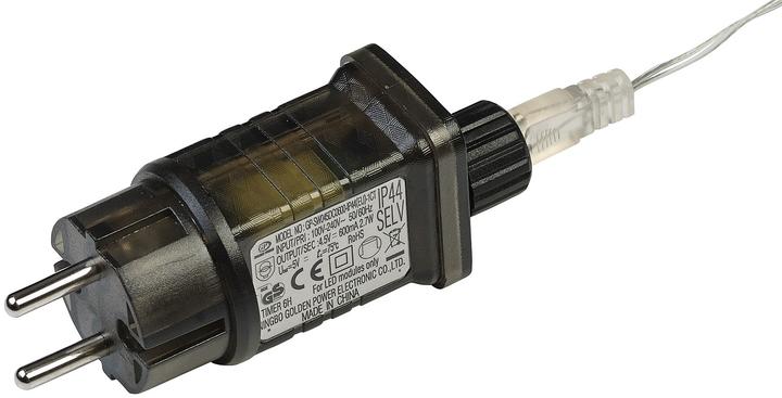 Produktbild Lunartec Outdoor-Lichtervorhang, 300 LEDs, Fernbedienung (3 m)