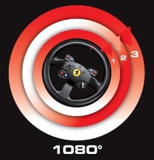 Productafbeelding Thrustmaster T300 Ferrari Integrale RW Alcantara Editie (PS4, PS3, PS5, PC)
