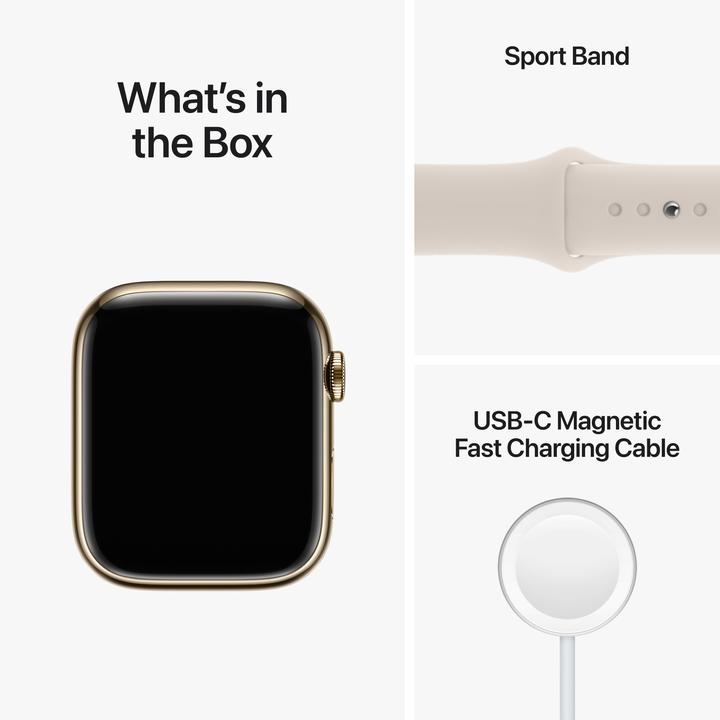 Immagine prodotto Apple Watch Series 8 (45 mm, 4G)