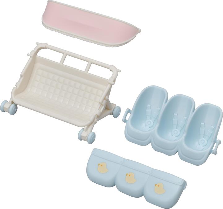 Produktbild Sylvanian Families Triplets Stroller