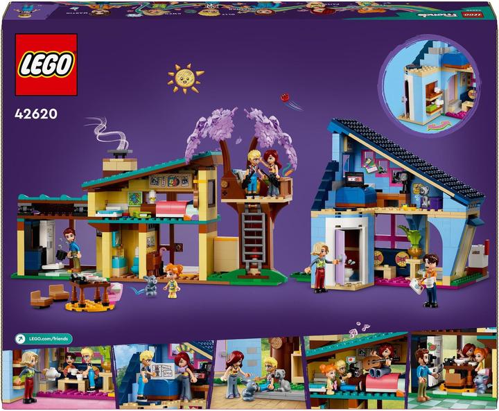 Produktbild LEGO Ollys und Paisleys Familien Haus (42620, LEGO Friends)