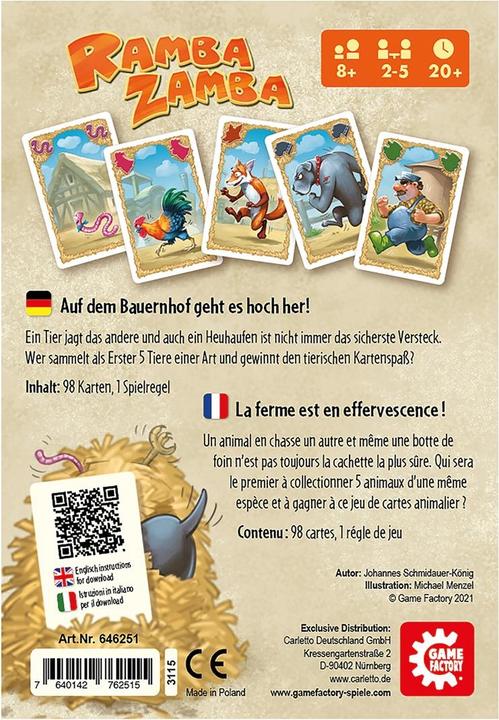 Actual product image Game Factory Rambazamba (German)