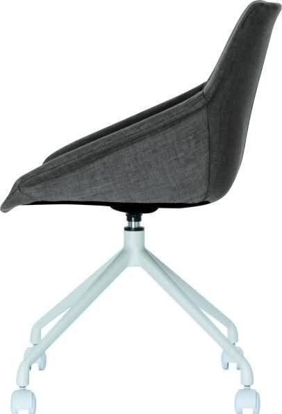 Actual product image Paperflow 2 shell chairs LUGE CHLUGEX2.13.11 anthracite fabric