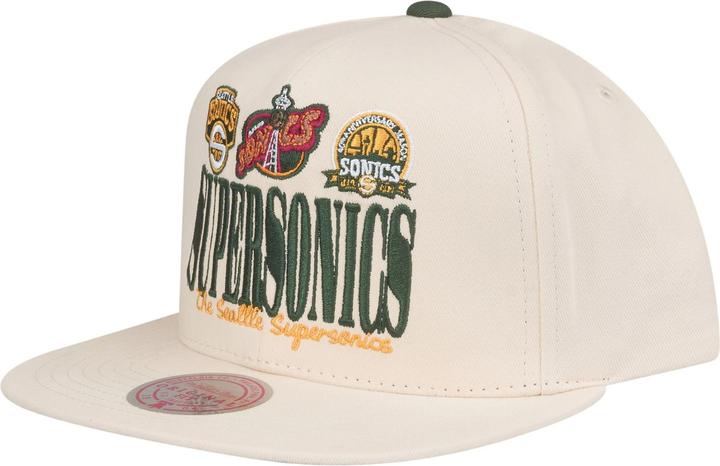 Produktbild Mitchell & Ness Snapback Cap - RETRO Seattle SuperSonics (One Size)
