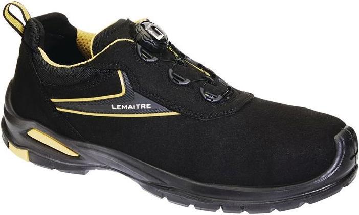 Immagine prodotto Lemaitre Scarpa di sicurezza Harrison taglia 46 nero/giallo S3 SRC ESD EN ISO 20345 microfibra (S3, 46)