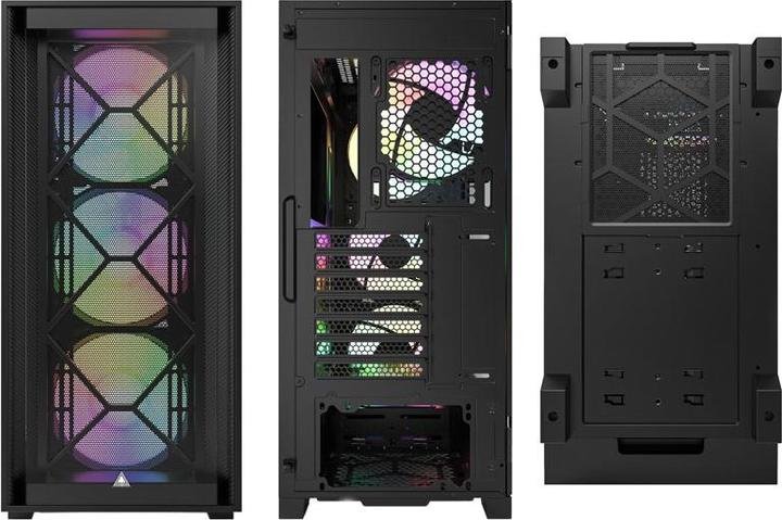 Actual product image Montech Air 1000 Premium Black (mATX, ATX, Mini-ITX)