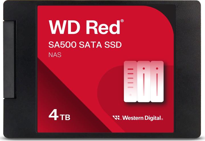 Produktbild WD Red SA500 (4000 GB, 2.5")
