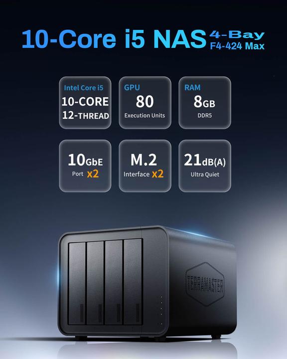Productafbeelding Terramaster F4-424 Max (0 TB)