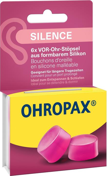 Productafbeelding Ohropax Silicon PINK (6 x)