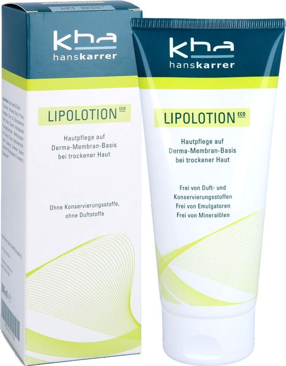 Image du produit Hans Karrer ECO Lipolotion Tube, 200 ml (Lait pour le corps, 200 ml)