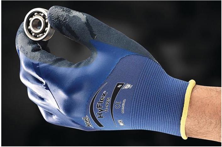 Ansell Handschuhe HyFlex® 11-925 Grösse 11 blau EN 388 PSA-Kategorie II (11)