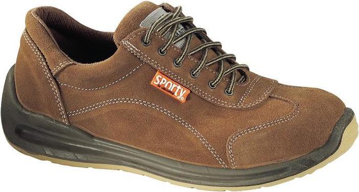 Actual product image Lemaitre Safety shoe Viper size 43 brown S2 SRC EN ISO 20345 suede leather (S2, 43)