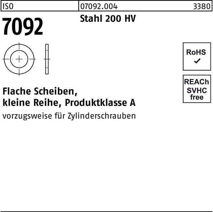 Image du produit Rondelle ISO 7092 2 Acier 200 HV