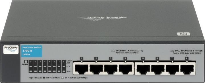 Produktbild HP ProCurve Switch 1700-8