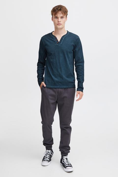 Immagine prodotto Solid Tinox - Maglie a manica lunga Con Collo A V da Uomo In Cotone 100% (M)