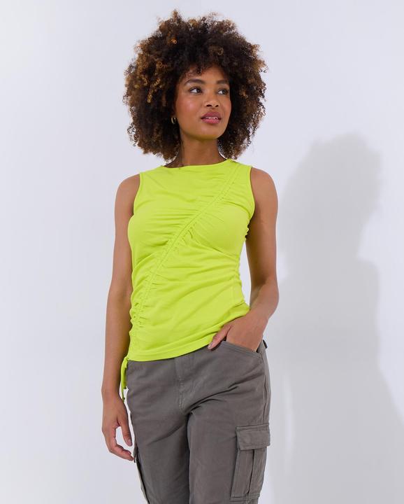 Actual product image Joe Browns Asymmetric Rouched Front Modal Vest (38)