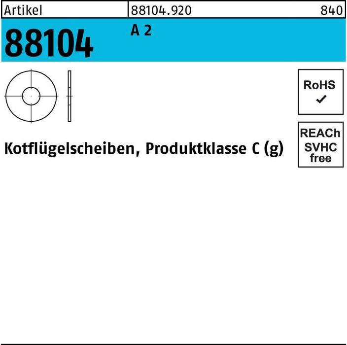 Produktbild Kotflügelscheibe R 88104 5,3 x20 x1,5 A 2