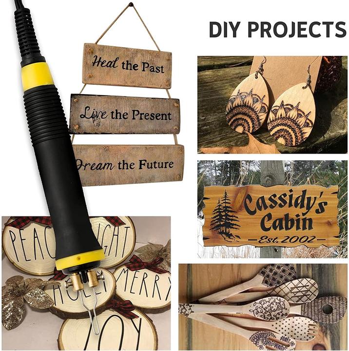 Actual product image Awkaqun Pyrography machine