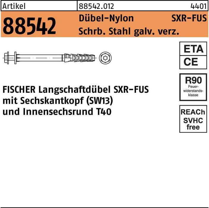 Actual product image Fischer Frame dowel R 88542 (50 pcs.)