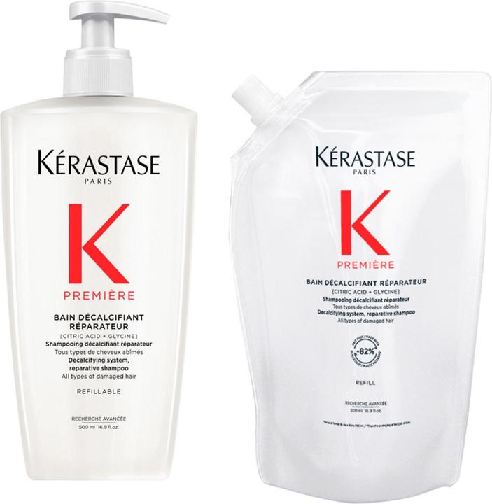 Actual product image Kérastase Bain Decalcifiant refill set (1000 ml, Liquid shampoo)
