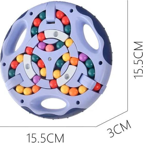 Produktbild Activity Board Kinder rotierende magische Bohnen Fingerspitze Würfel Spielzeug Kinder Spin Perle Puzzlespiel