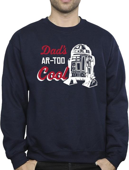 Immagine prodotto Star Wars Dads R2 Cool Felpa Uomo (L)