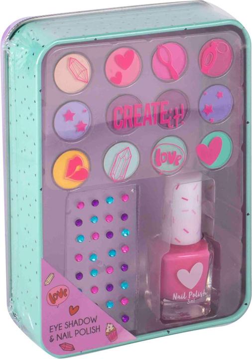 Produktbild Canenco Create It! Beauty Lidschatten- und Nagellackdose Lila