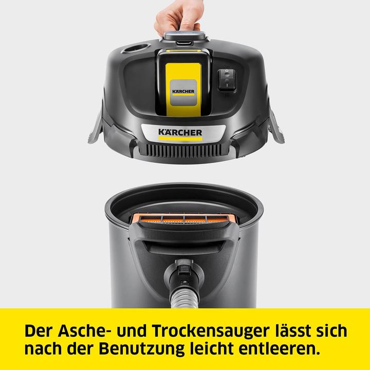 Actual product image Kärcher AD2 Battery (Ash vacuum cleaner)