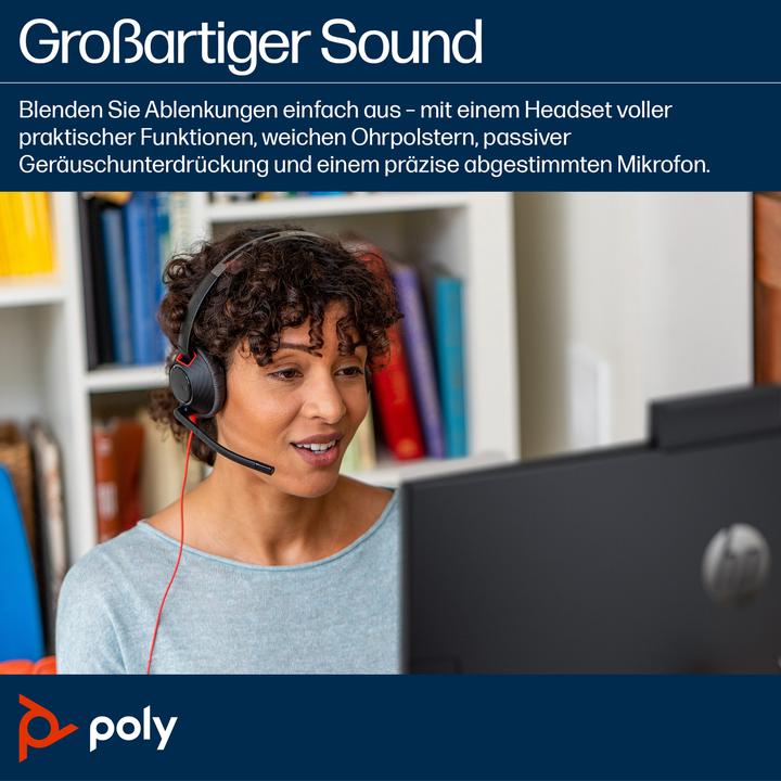 Productafbeelding Poly Blackwire C5220 (Bedraad, USB-A)