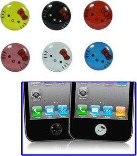 Image du produit Hermex Bonjour Kitty Home Button Décoration strass pierres autocollantes - Bonjour Kitty