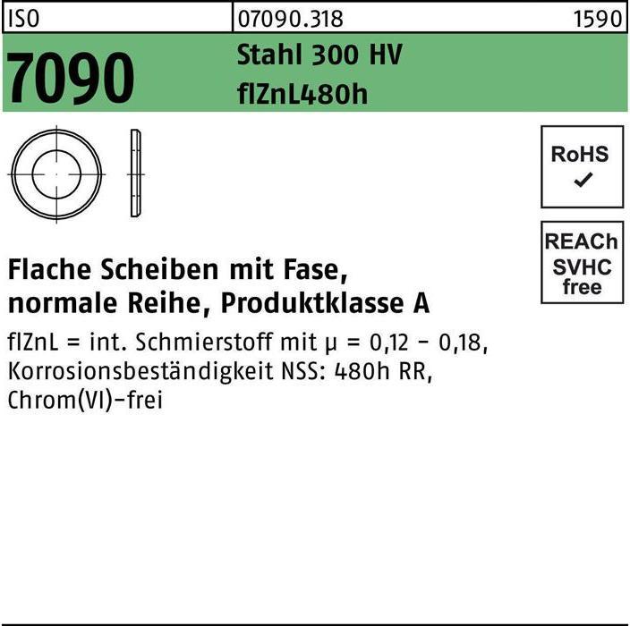 Image du produit Rondelle ISO 7090 m.Fase