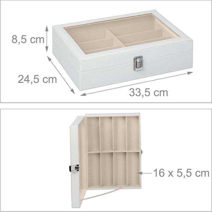 Immagine prodotto Relaxdays Scatola occhiali