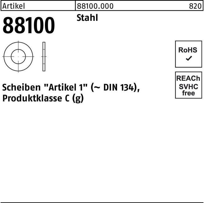 Immagine prodotto Rondella R 88100 54 x105 x7 Acciaio