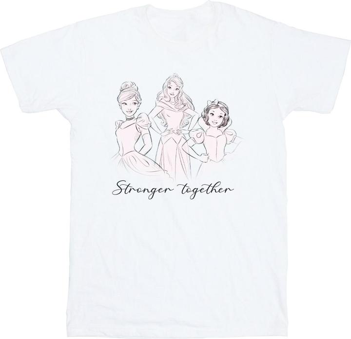 Disney Princesses Stronger Together TShirt Mädchen