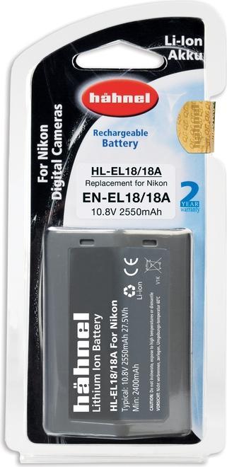 Immagine prodotto Hähnel HL-EL18 Batteria per fotocamera/videocamera agli ioni di litio (Li-Ion) (Batteria della fotocamera)